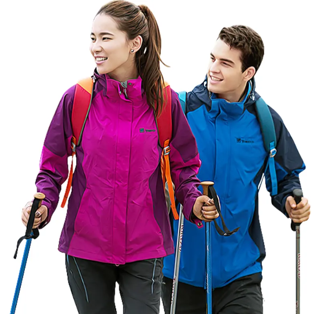 防水、透氣、耐磨登山服